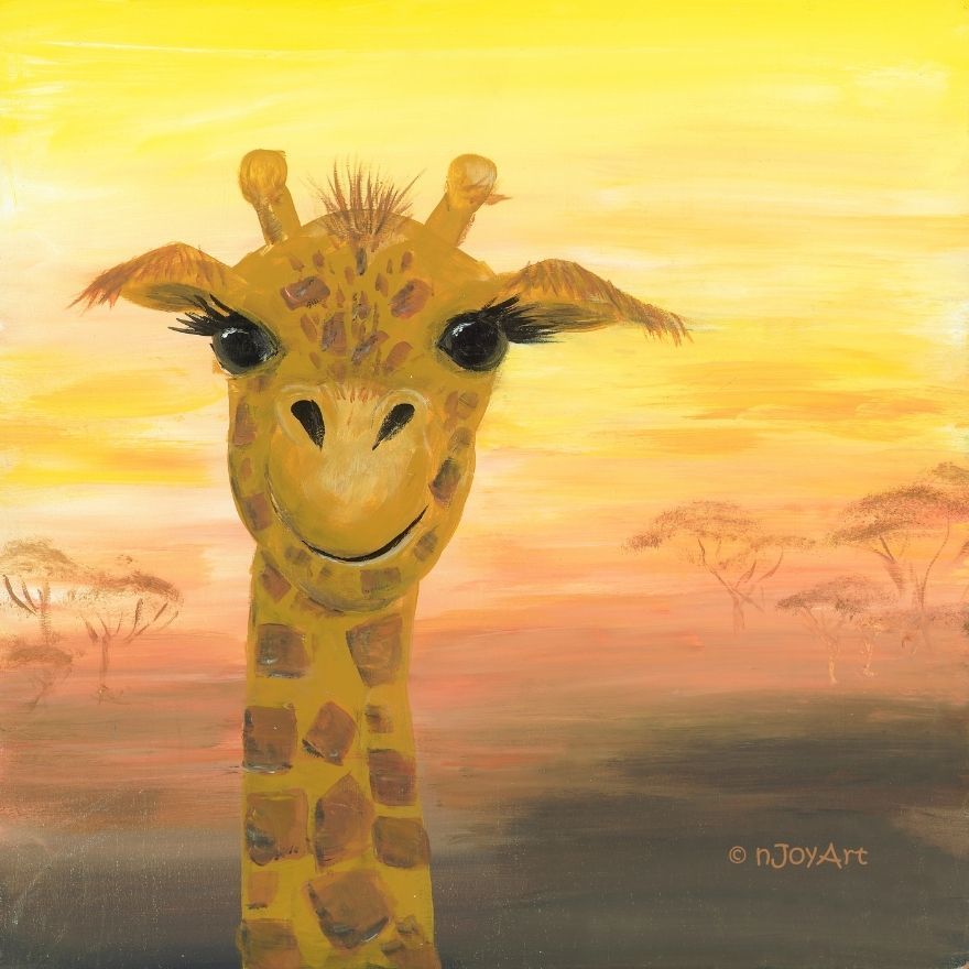 PAINT & PROSECCO at Dunchurch Social Club - Jennifer Giraffe