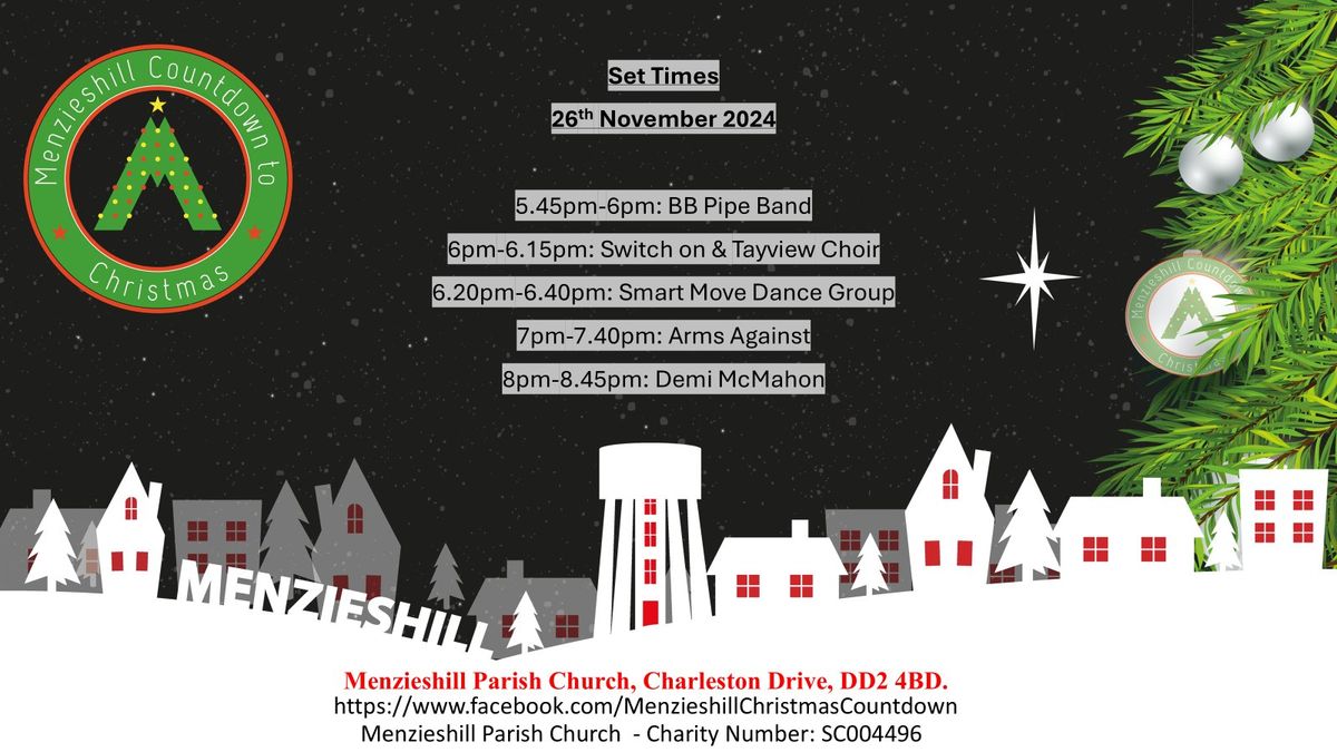 Menzieshill Countdown to Christmas 2024