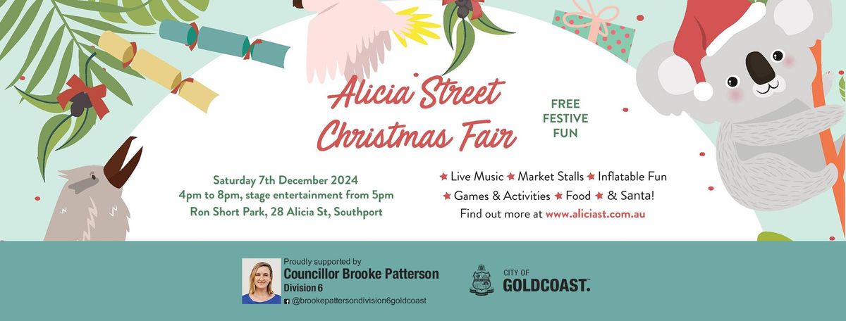 Alicia Street Christmas Fair 2024