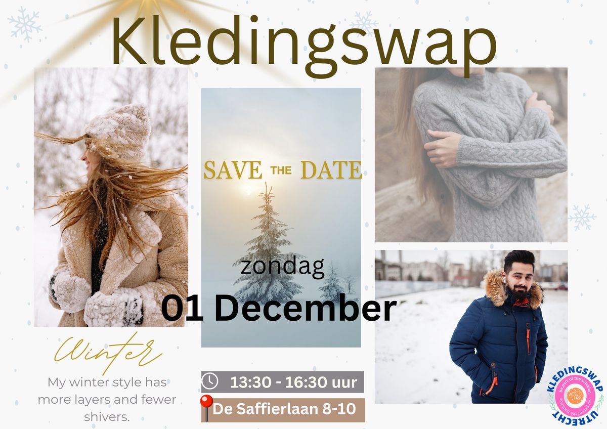 \u2728De Laatste Kledingswap van het Jaar \u2013 Winter & Feestdagen Editie! \u2728