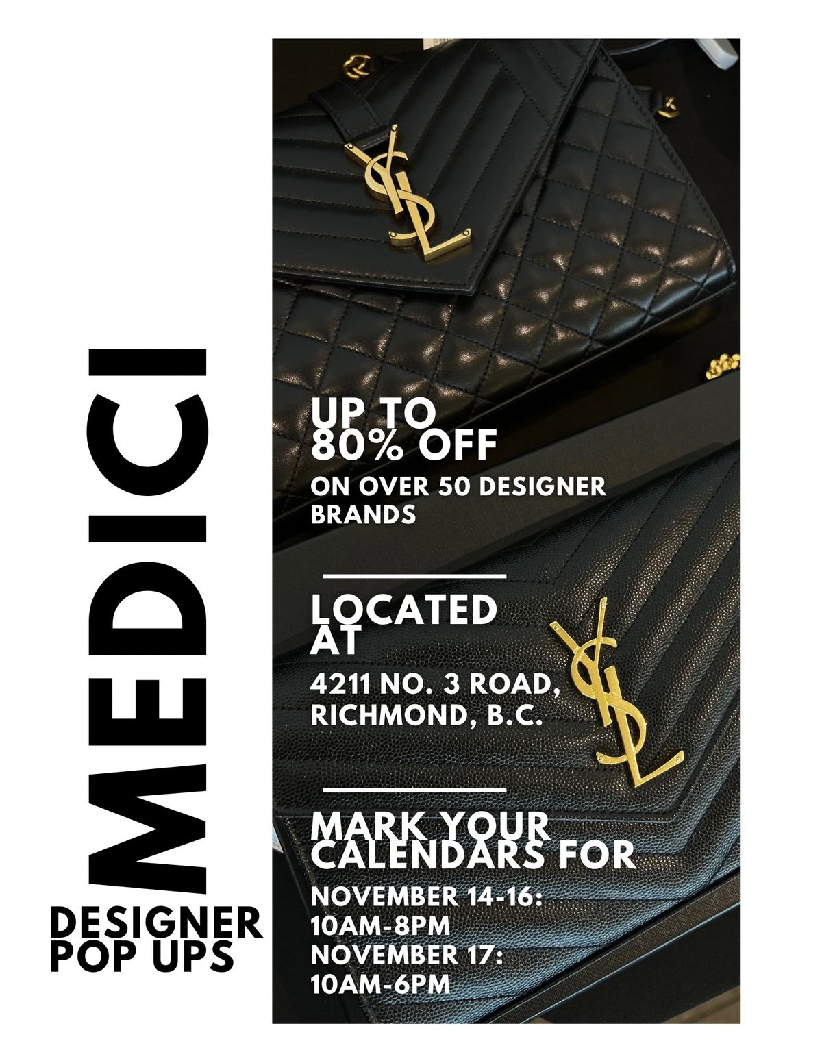 VANCOUVER BLACK FRIDAY DESIGNER POP UP