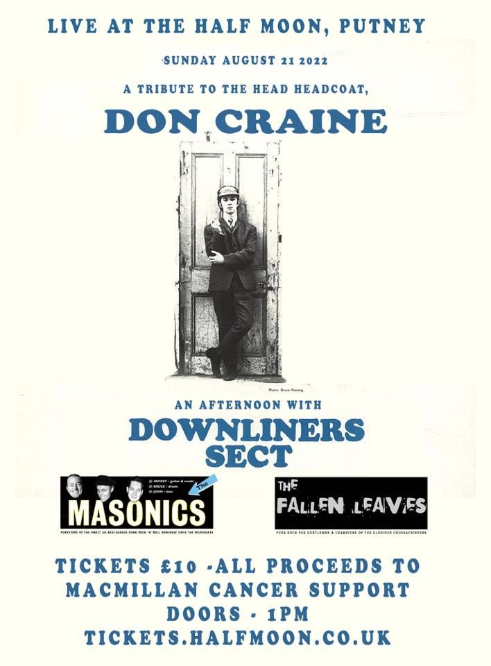 A Tribute to Don Craine - The Downliners Sect, The Masonics, The Fallen Leaves