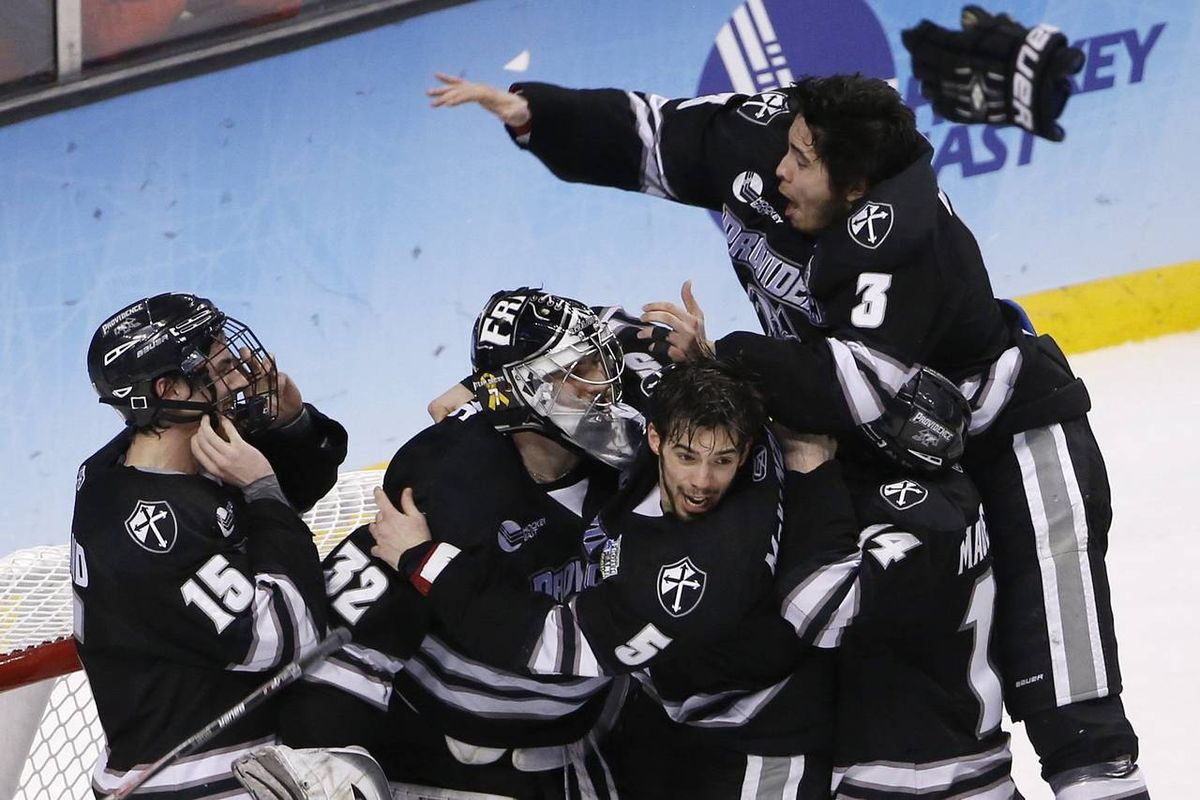Providence Friars at Boston University Terriers Mens Hockey at Agganis Arena