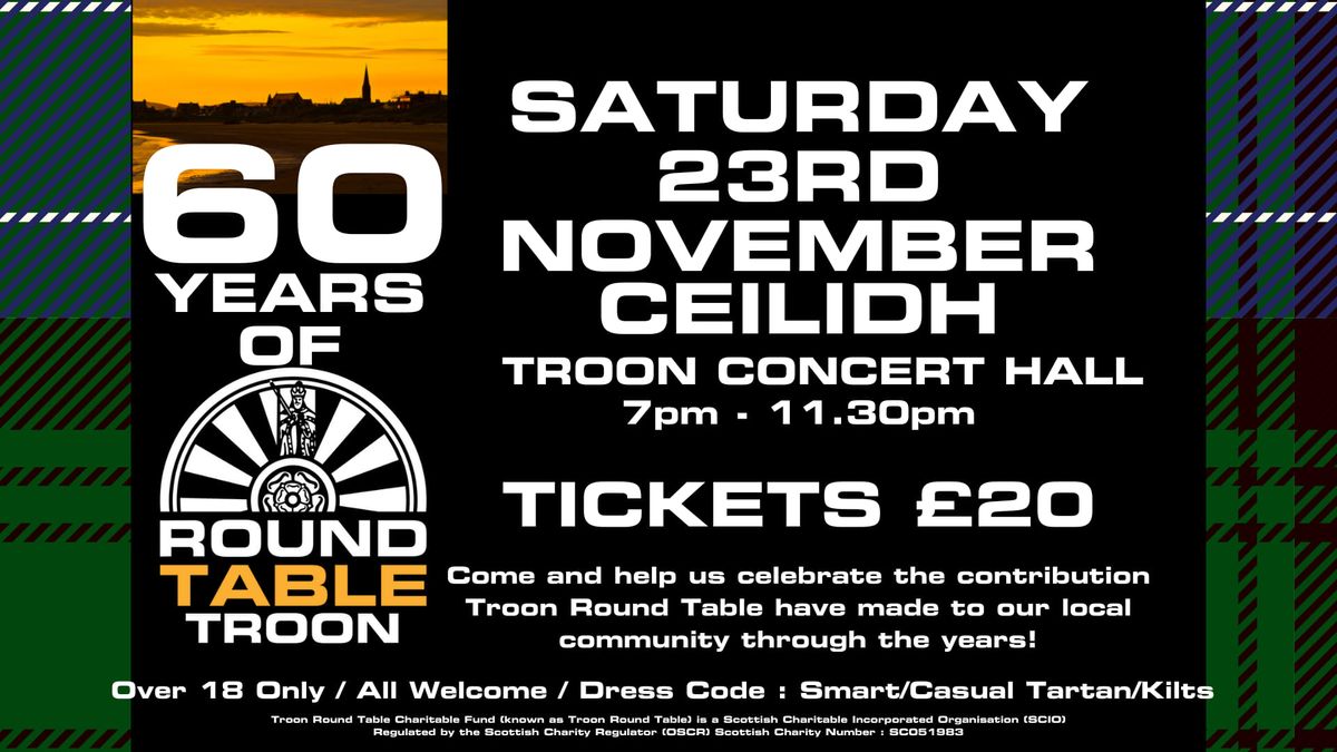 60 years of Troon Round Table Ceilidh