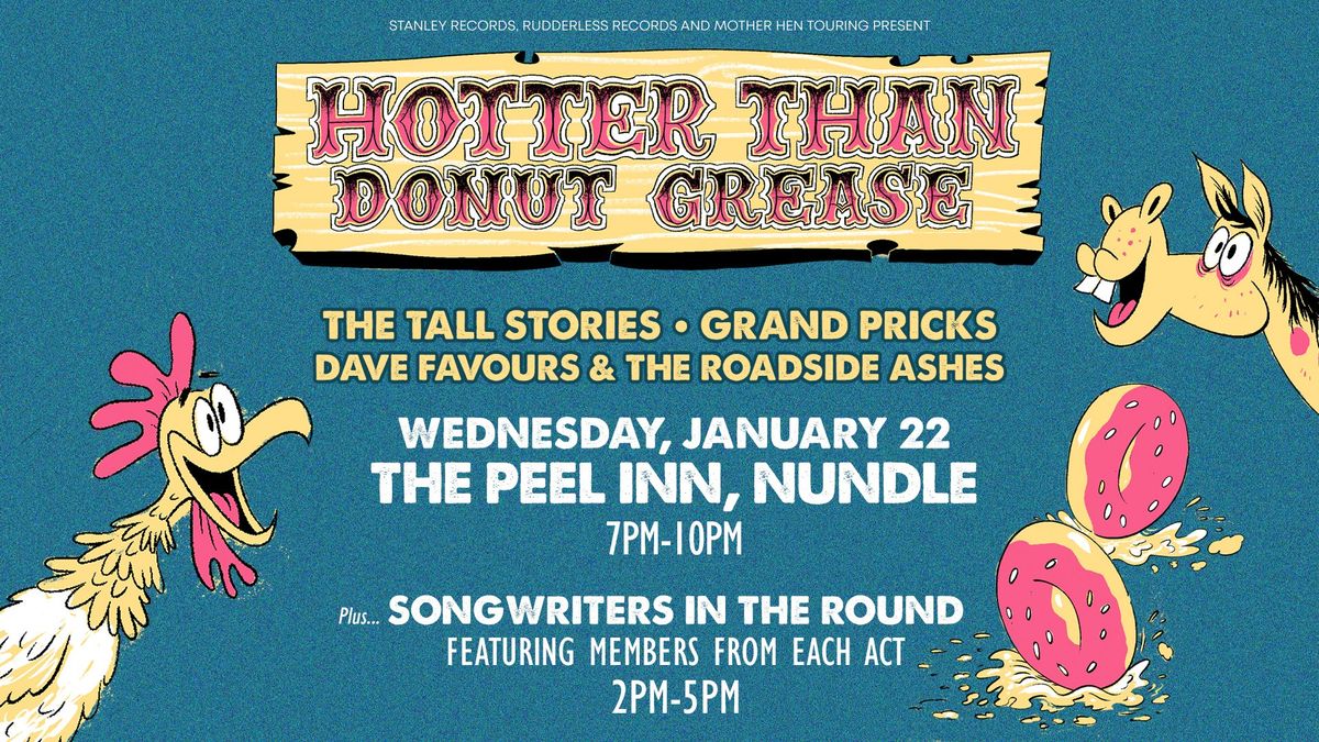 Hotter Than Donut Grease Launch + Songwriters in the Round