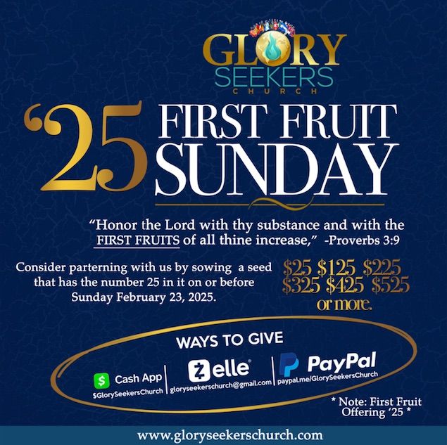 First Fruit Sunday 2025