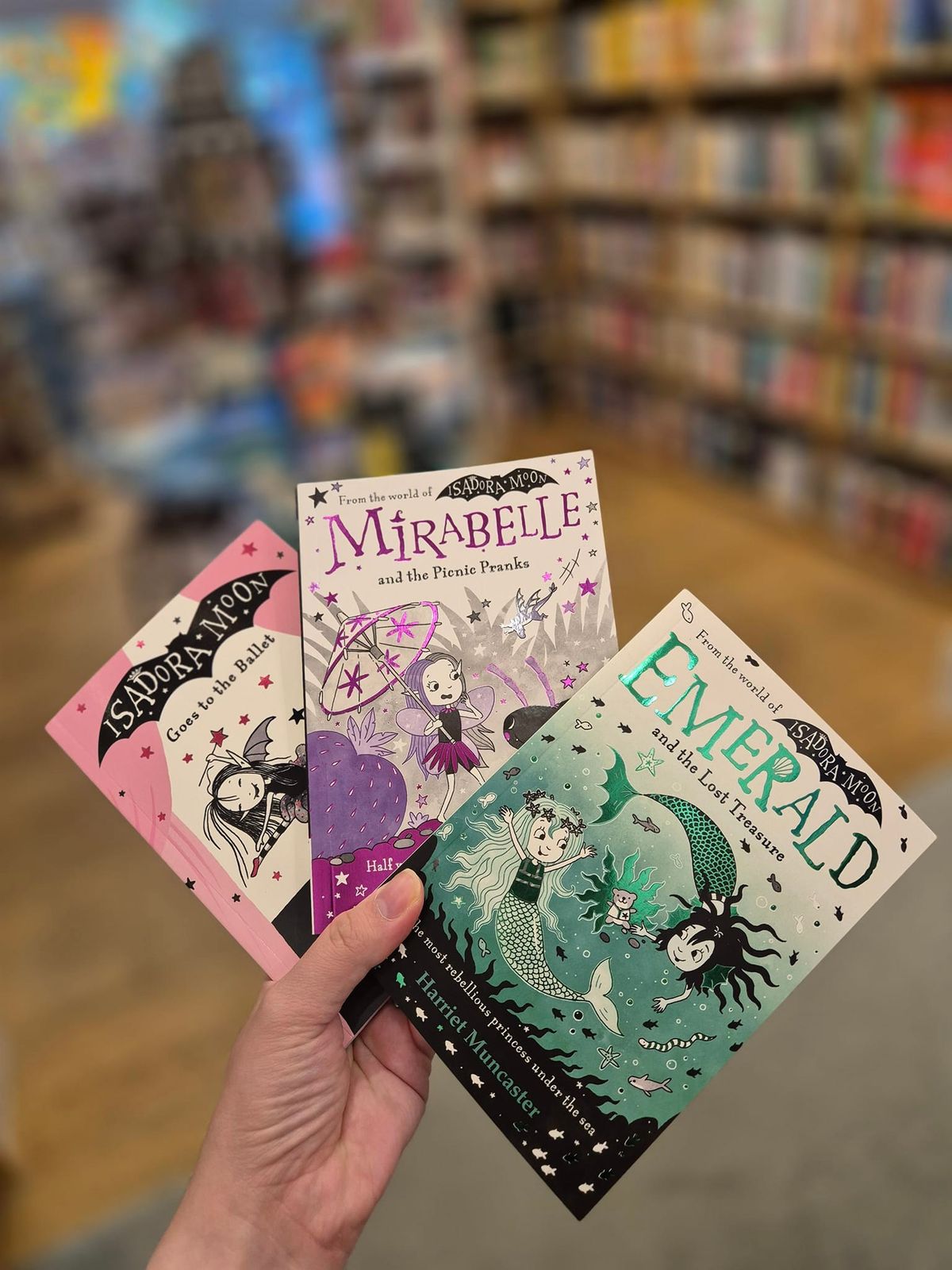 Meet Isadora Moon creator & bestselling author Harriet Muncaster