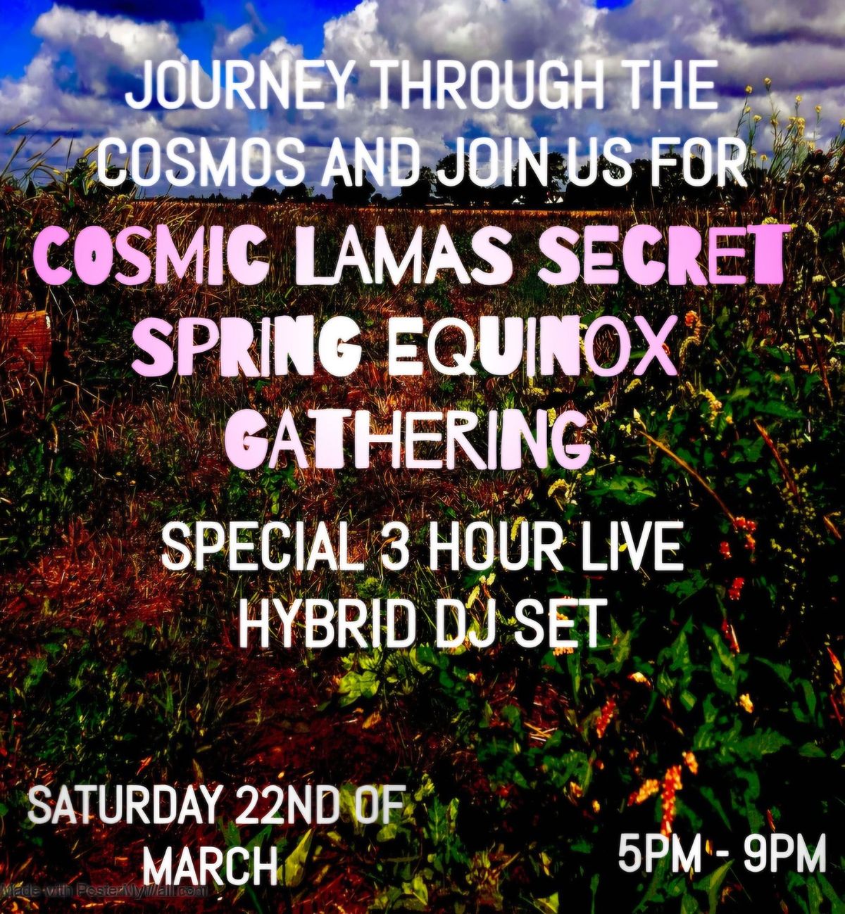 Cosmic Lama's Secret Equinox Gathering