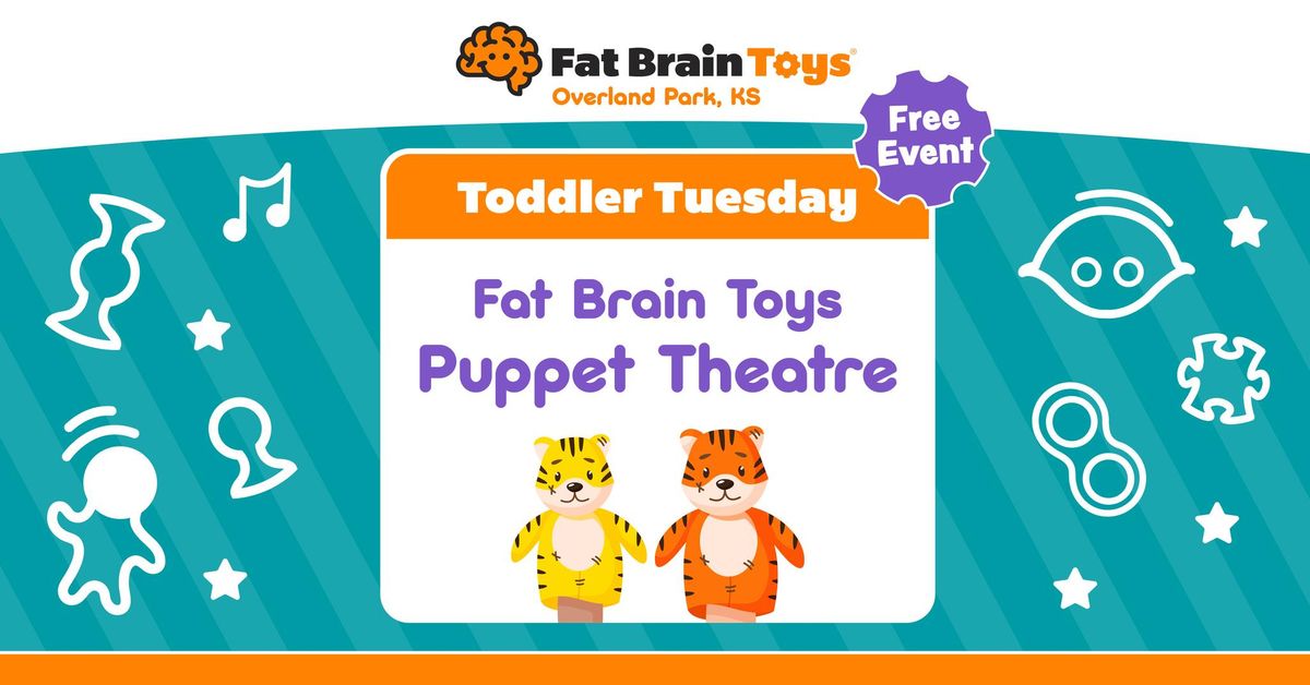 Toddler Tuesday: Fat Brain Toys Puppet Theatre!