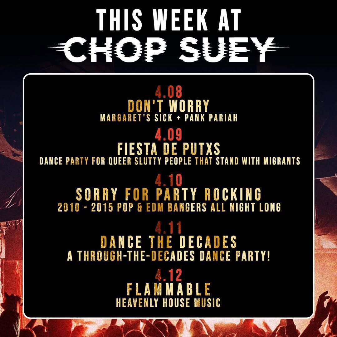 Diesta De Putxs at Chop Suey