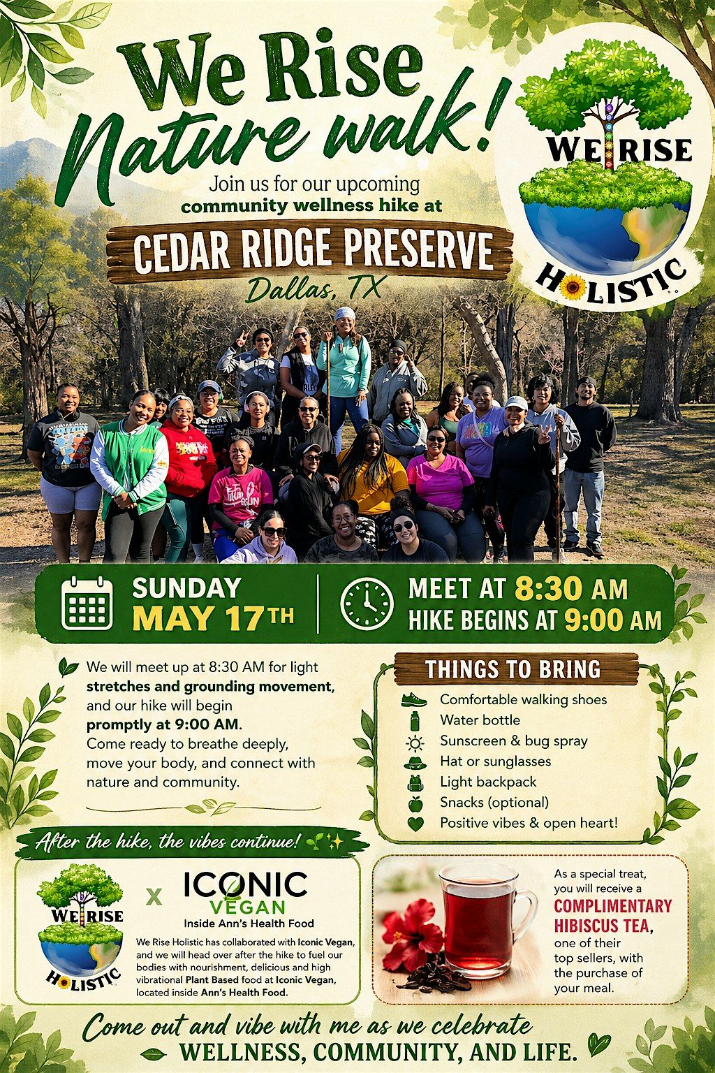 We Rise Community Nature Hike\/Walk