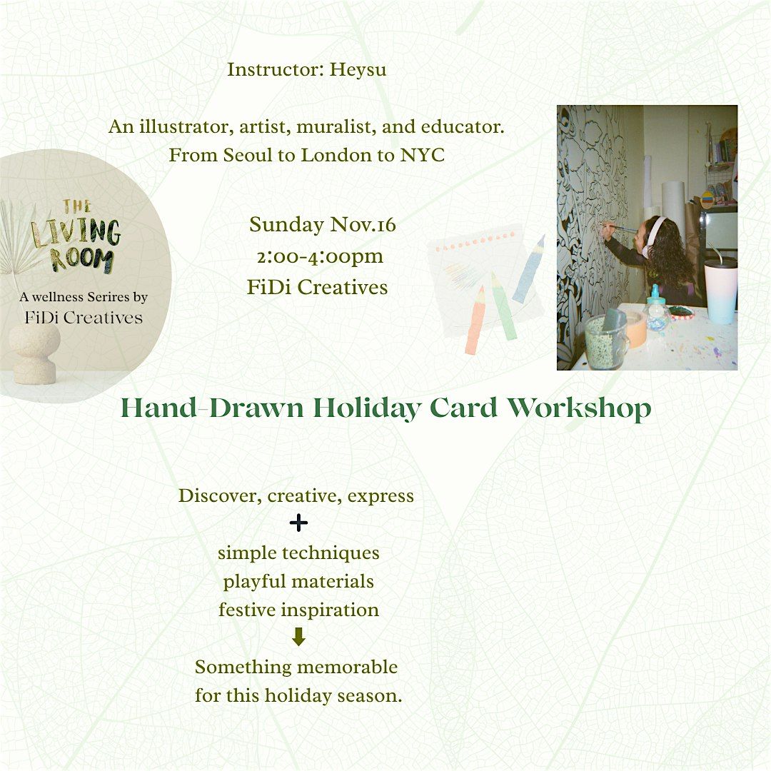 Hand-Drawn Holiday Card Workshop