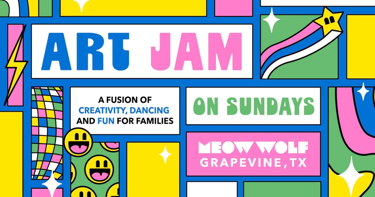 Art Jam at Meow Wolf Grapevine