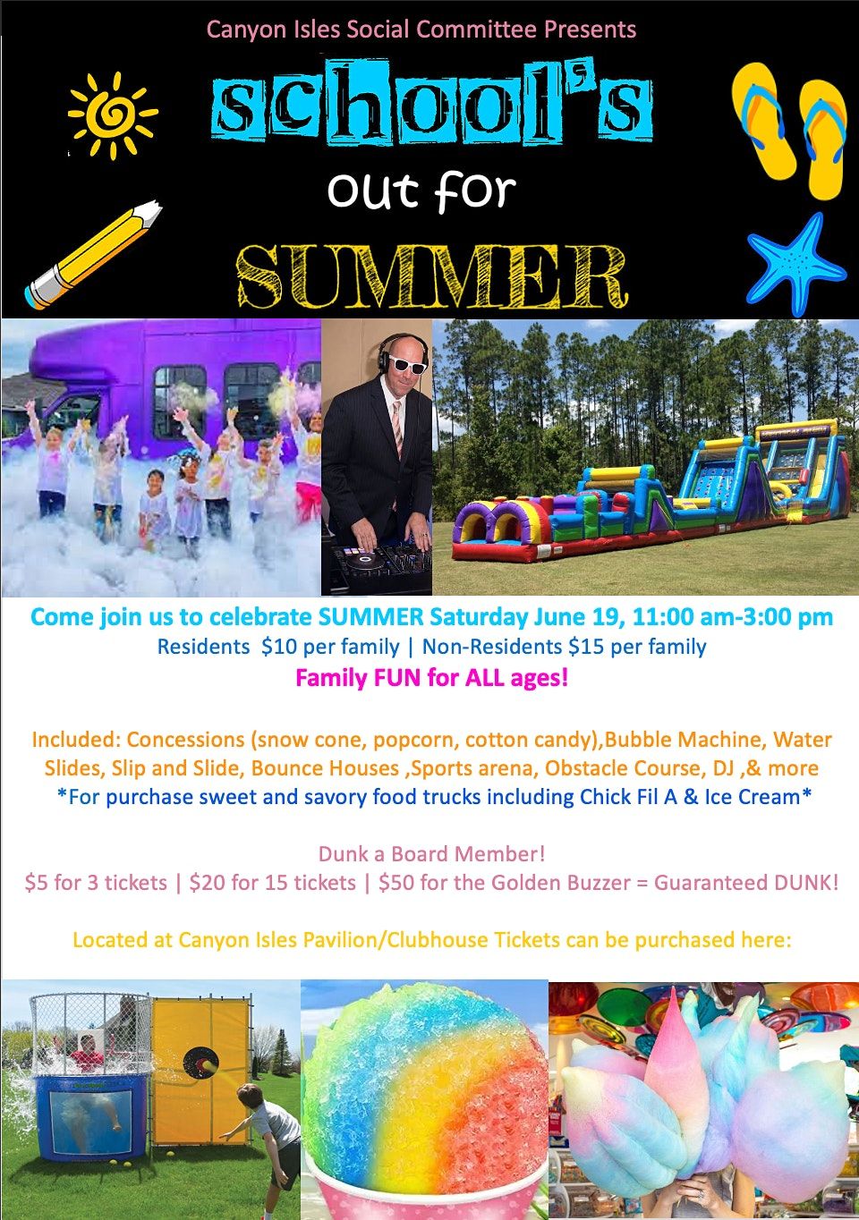 Schools Out for Summer Family Fun Day!