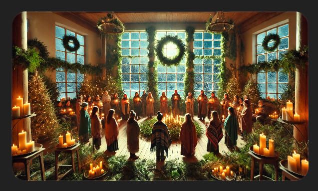 Let's Glow Together; a Yule celebration 