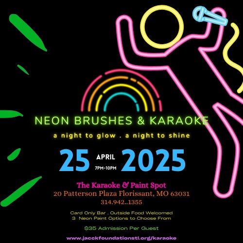 Neon Brushes & Karaoke!