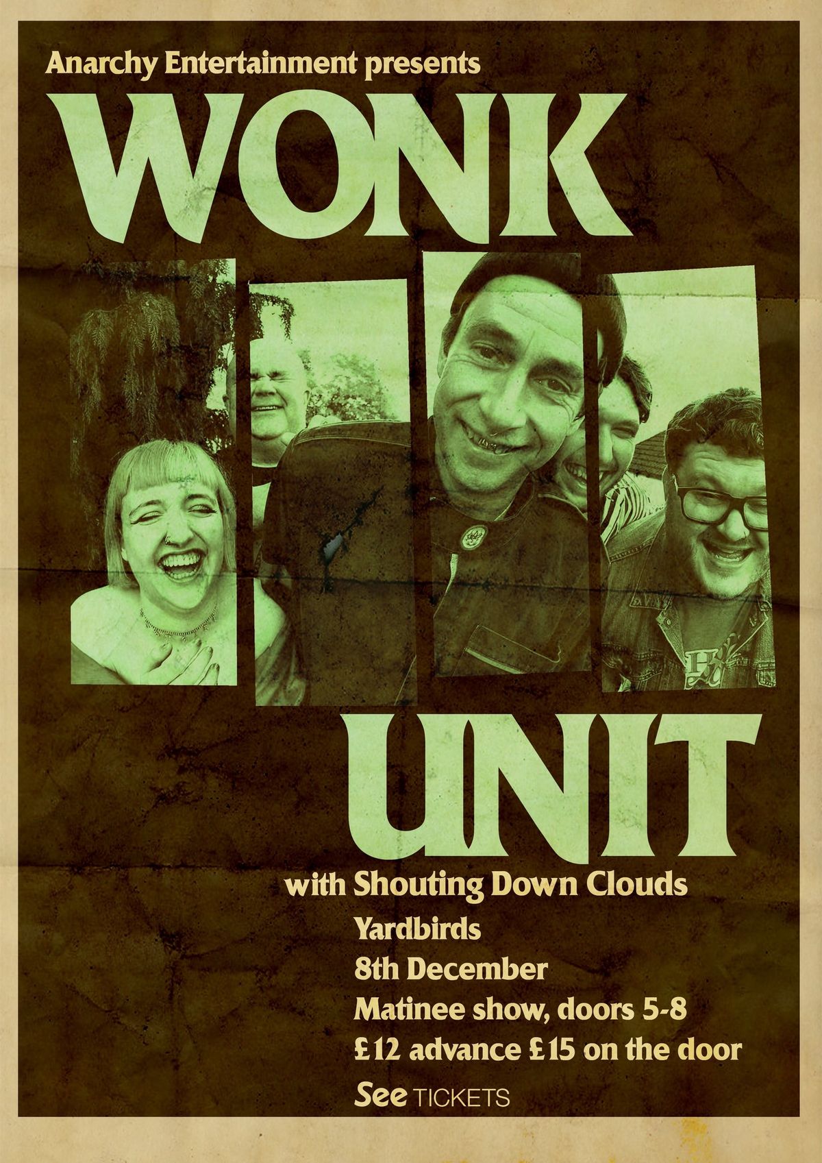 Wonk Unit \/ Shouting Down Clouds