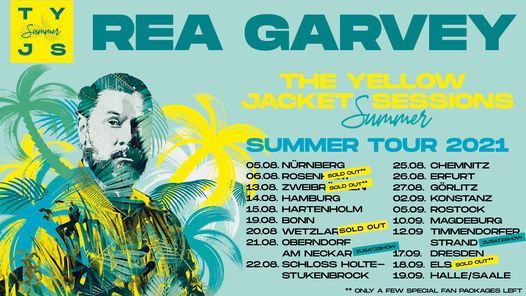 Rea Garvey \/ The Yellow Jacket Summer Sessions \/ Hamburg