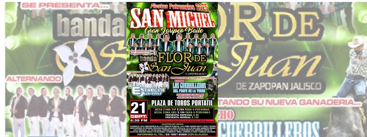 GRAN JARIPEO BAILE FIESTAS PATRONALES SAN MIGUEL