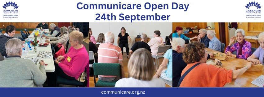 Communicare Remuera Senior Friendship Centre Open Day