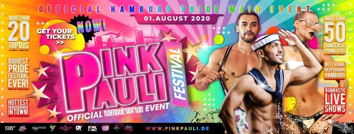 Pink Pauli Festival 2020 - Official Hamburg Pride Event