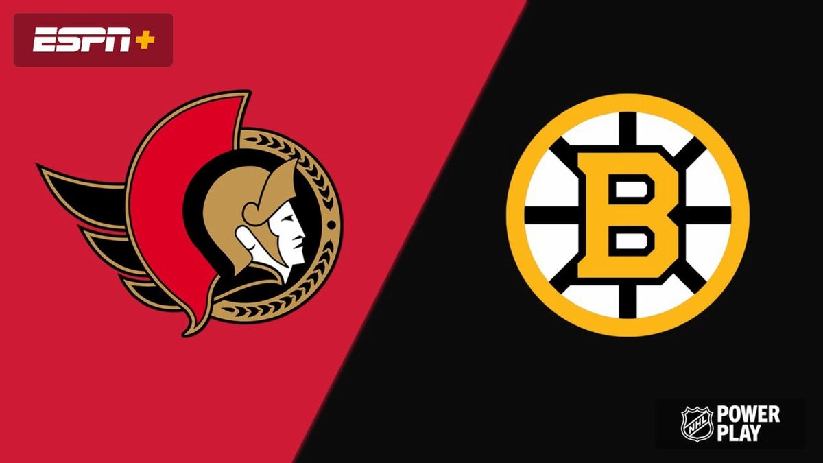 Boston Bruins at Ottawa Senators