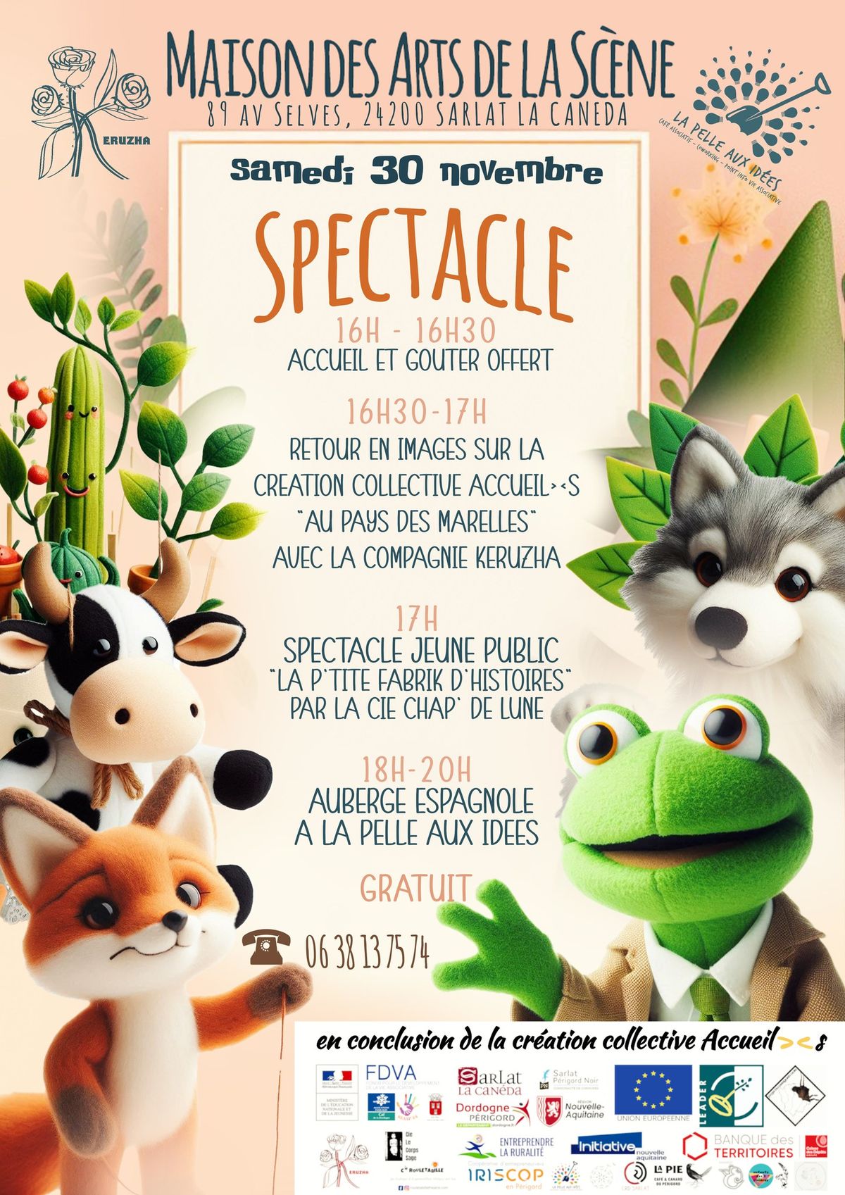 Spectacle jeune public - Maison des arts et de la sc\u00e8ne - GRATUIT