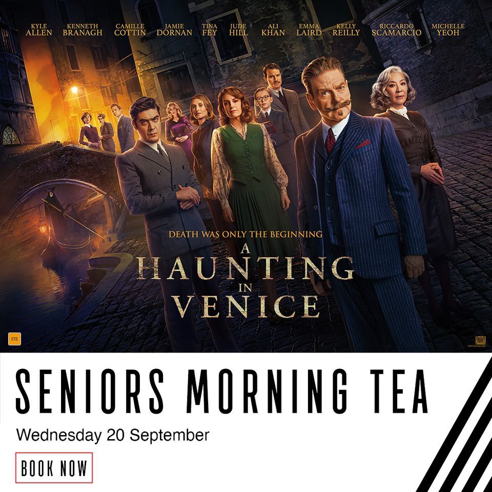 Seniors Moring Tea: A Haunting in Venice