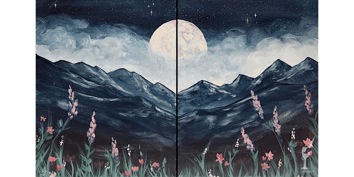 Beautiful Mysterious Mountains - Paint and Sip in Denver | Classpop!\u2122