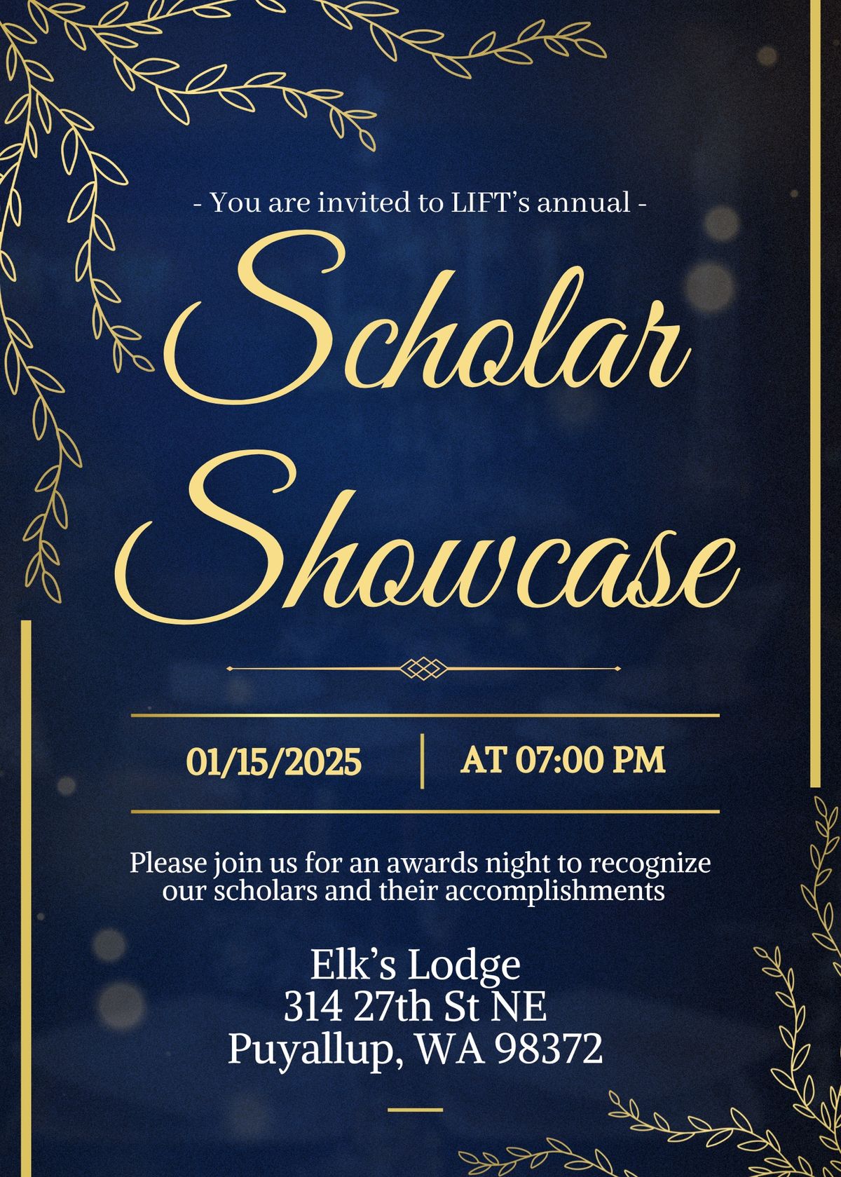 Scholar Showcase