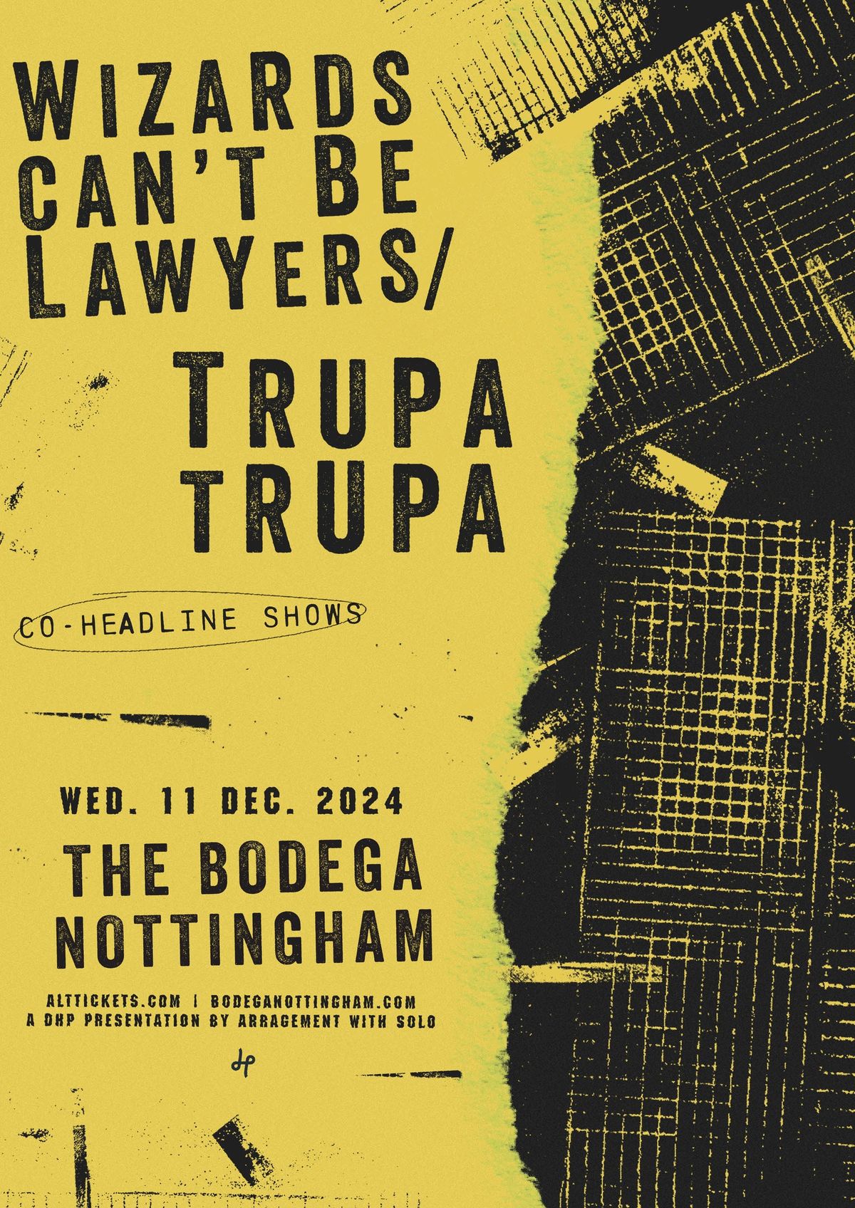 Trupa Trupa & Wizards Can't Be Lawyers (Co-Headline) live at The Bodega