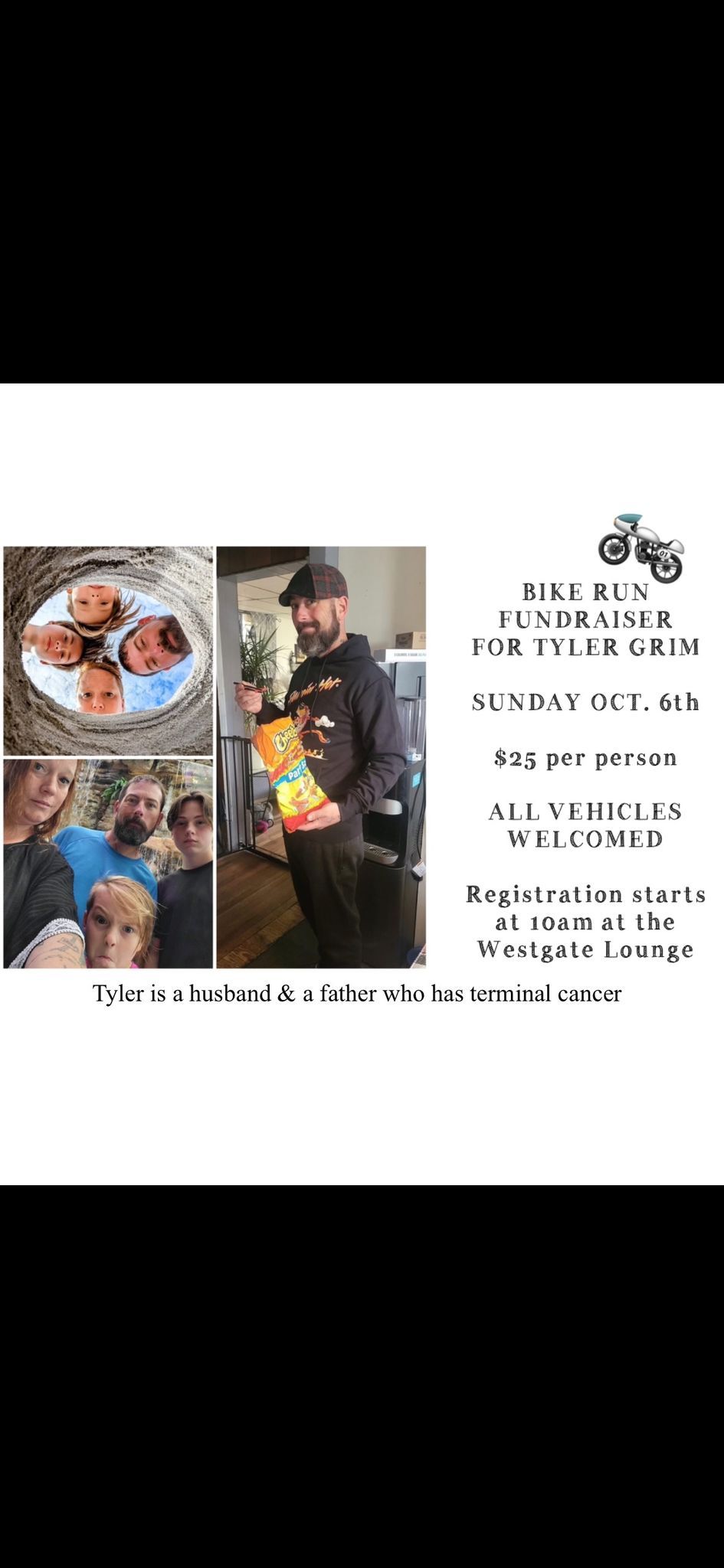 Bike Run Fundraiser for Tyler Grim 