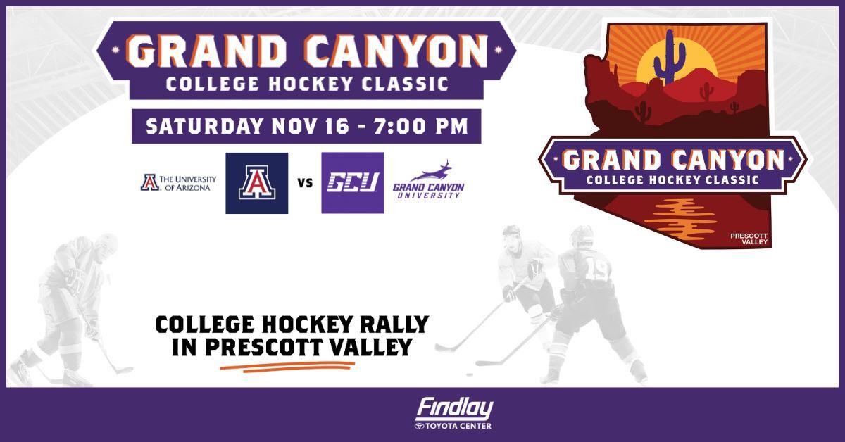 Grand Canyon University VS. University of Arizona - College Hockey