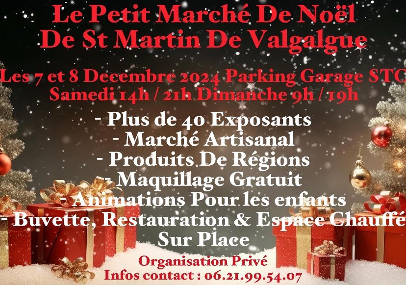 Le Petit March\u00e9 De No\u00ebl De st Martin de valgualgue 