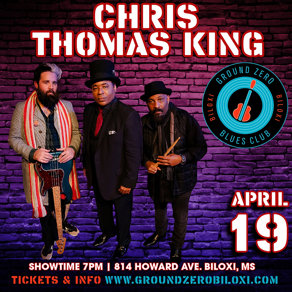 Chris Thomas King at Manship Theatre: Shaw Center for the Arts