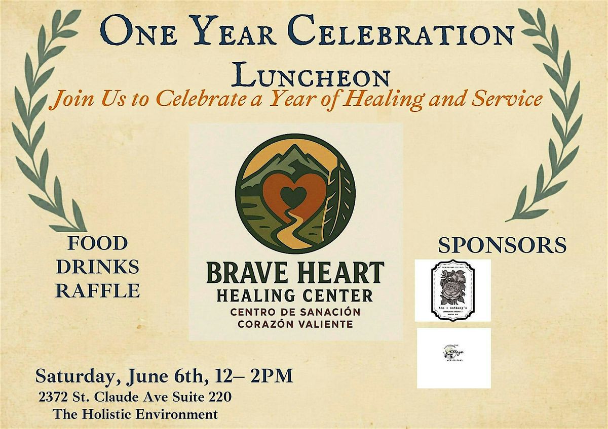 One Year Celebration Luncheon