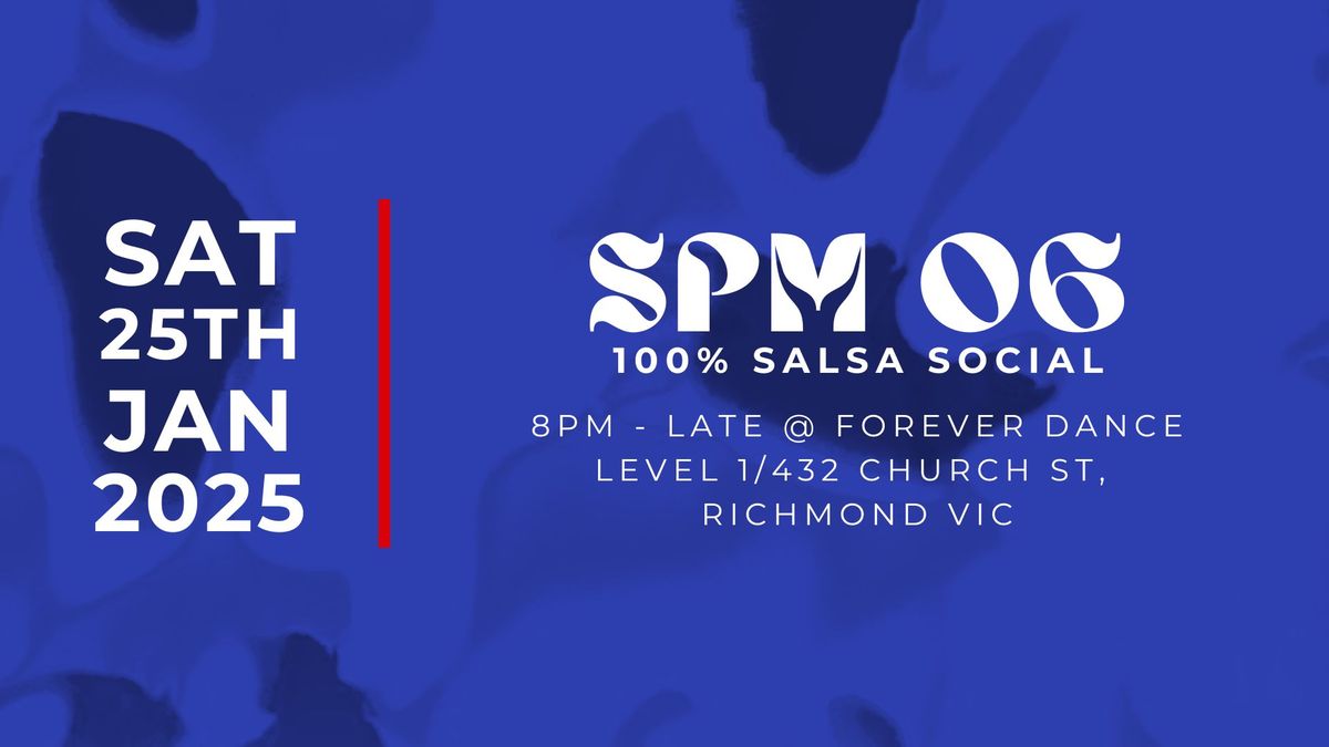 SPM 06: 100% Salsa Social