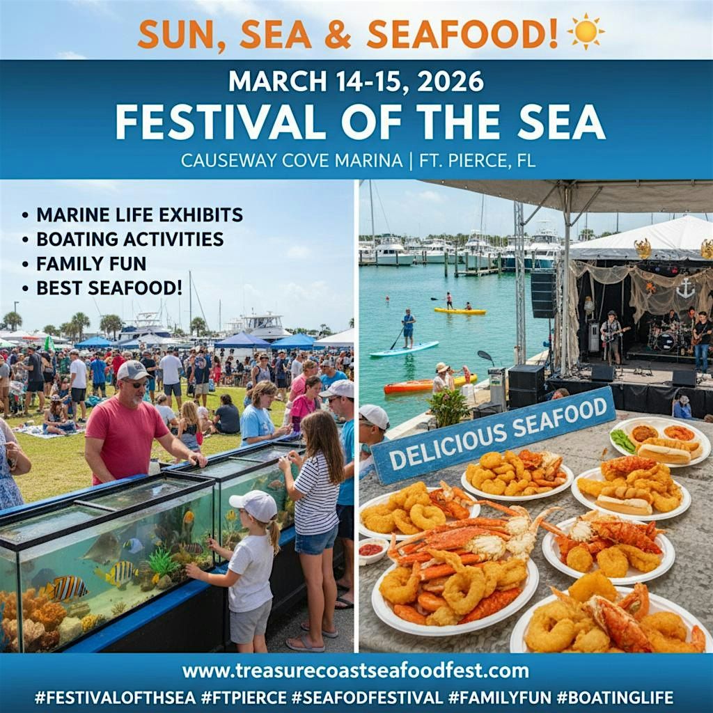 Get ready for a weekend of sun, sea, and seafood