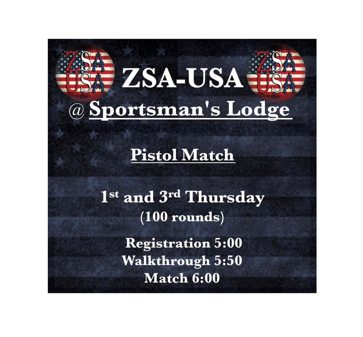 Pistol Match at Sportsman\u2019s Lodge