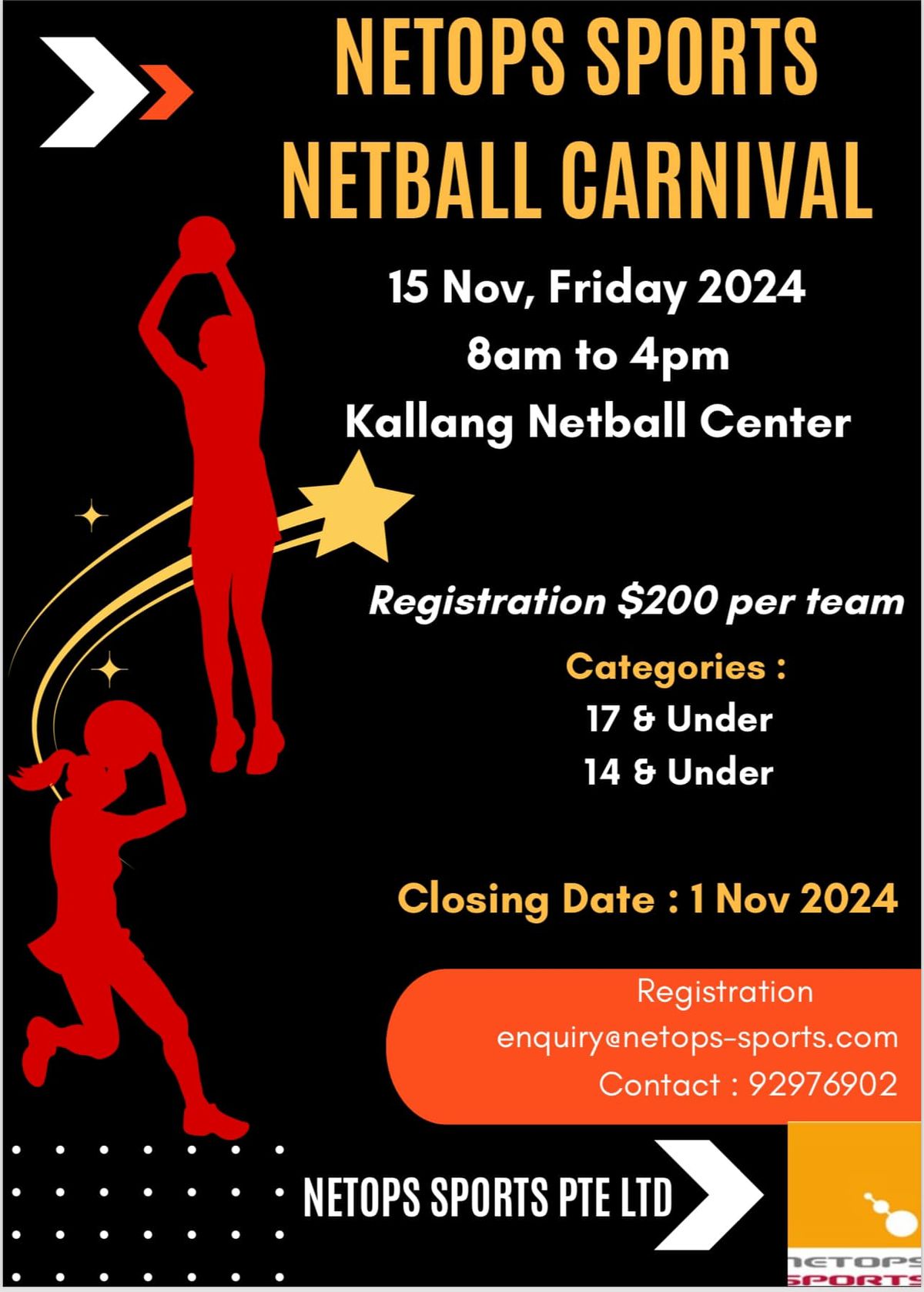 NETOPS SPORTS NETBALL CARNIVAL