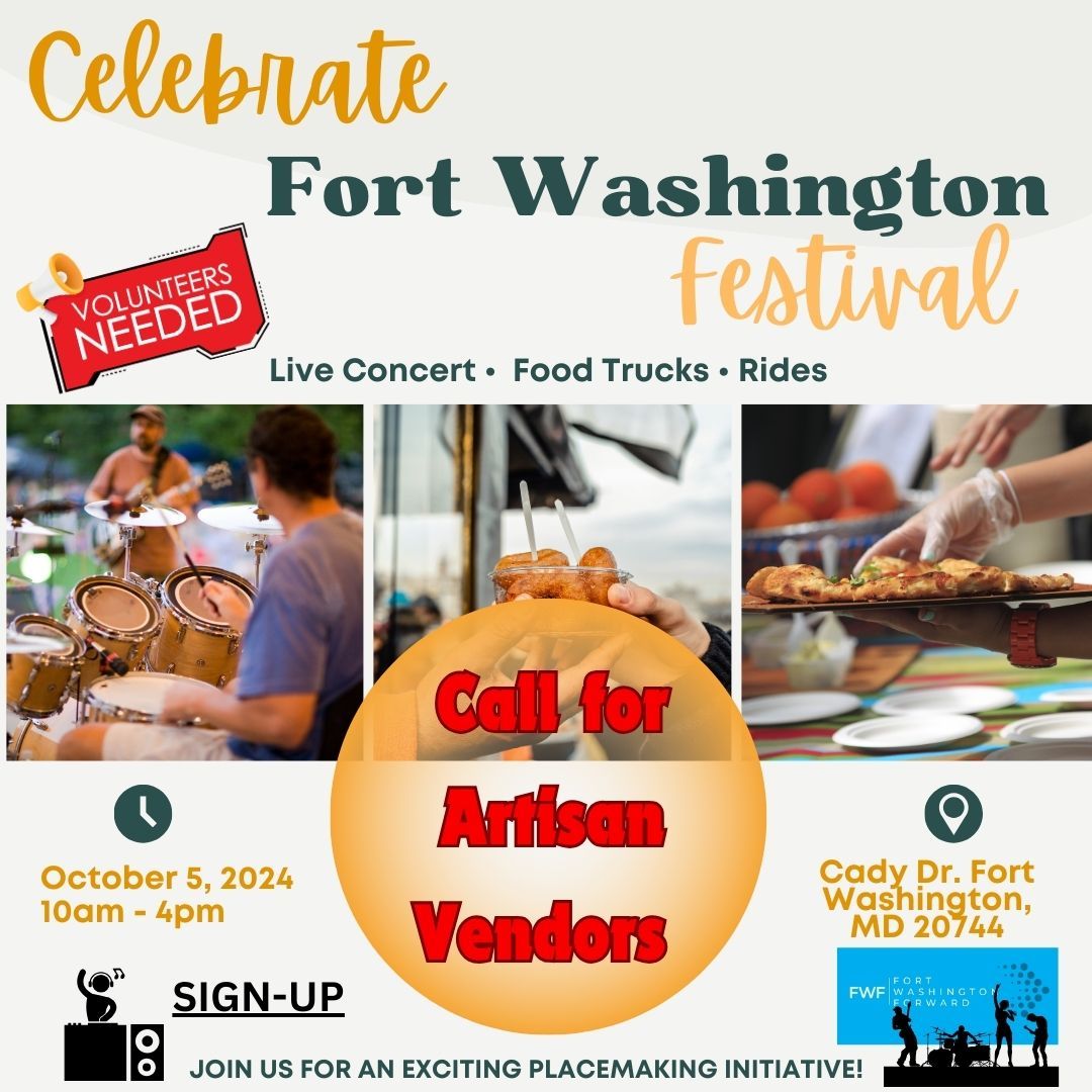 Vendor \/ Volunteer Sign-up | Celebrate Fort Washington Community Festival\/Placemaking Day