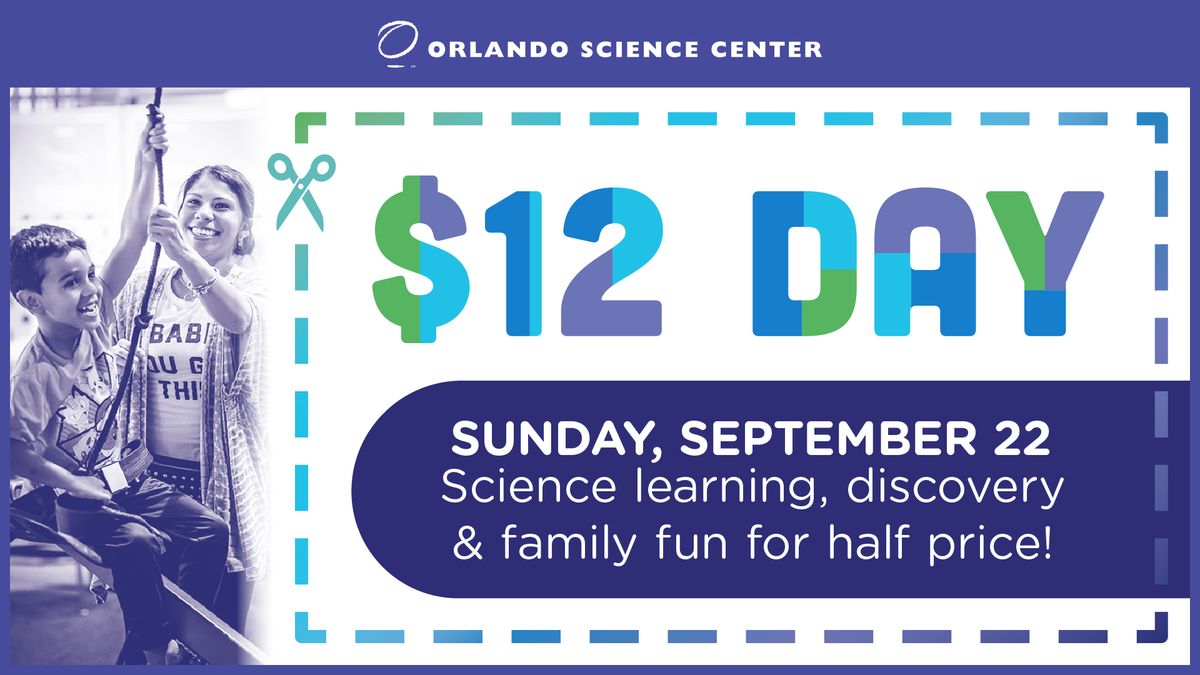 $12 Admission Day