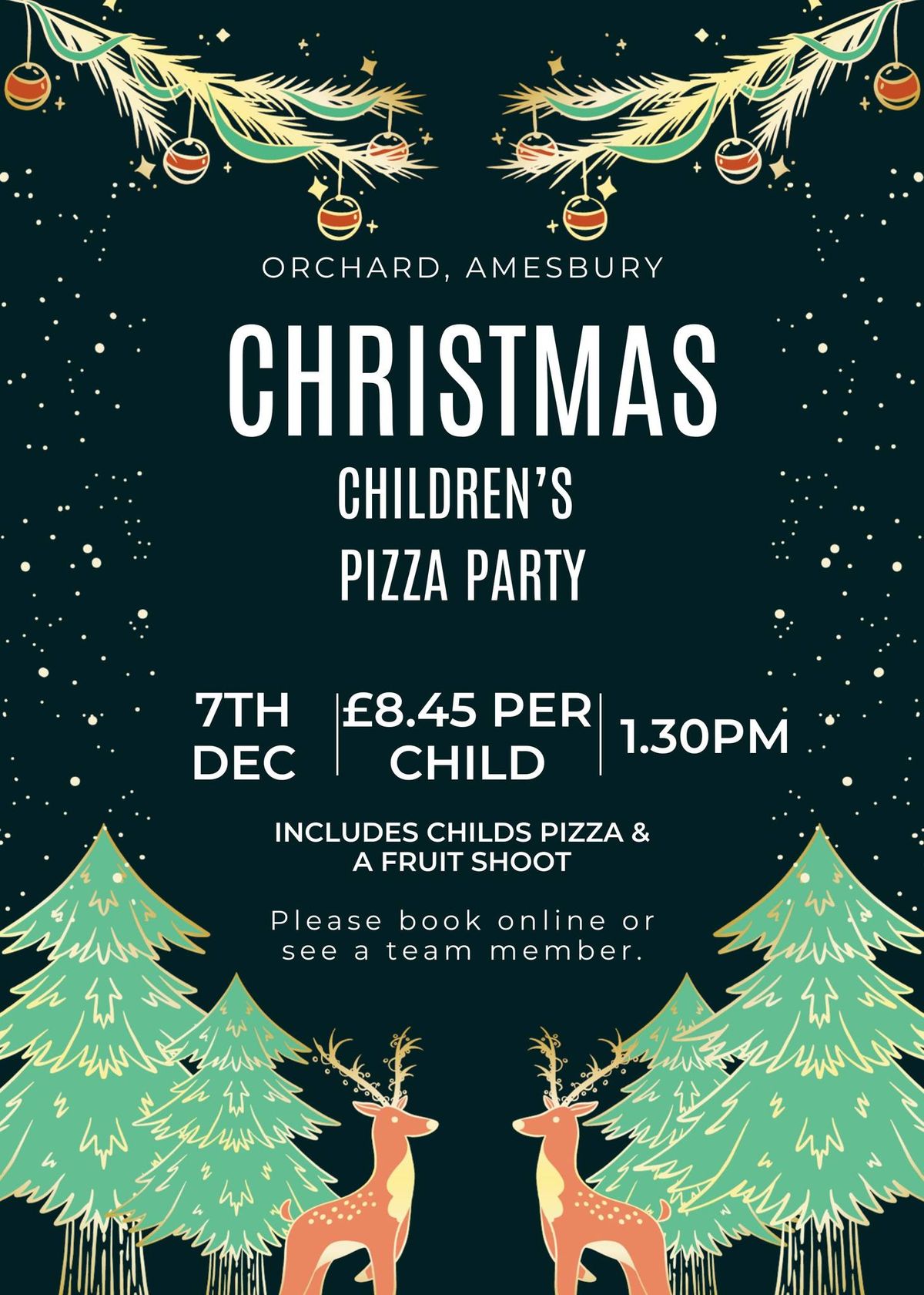 Christmas Children\u2019s Pizza Party \ud83c\udf55\ud83c\udf84\ud83c\udf85\ud83c\udffb