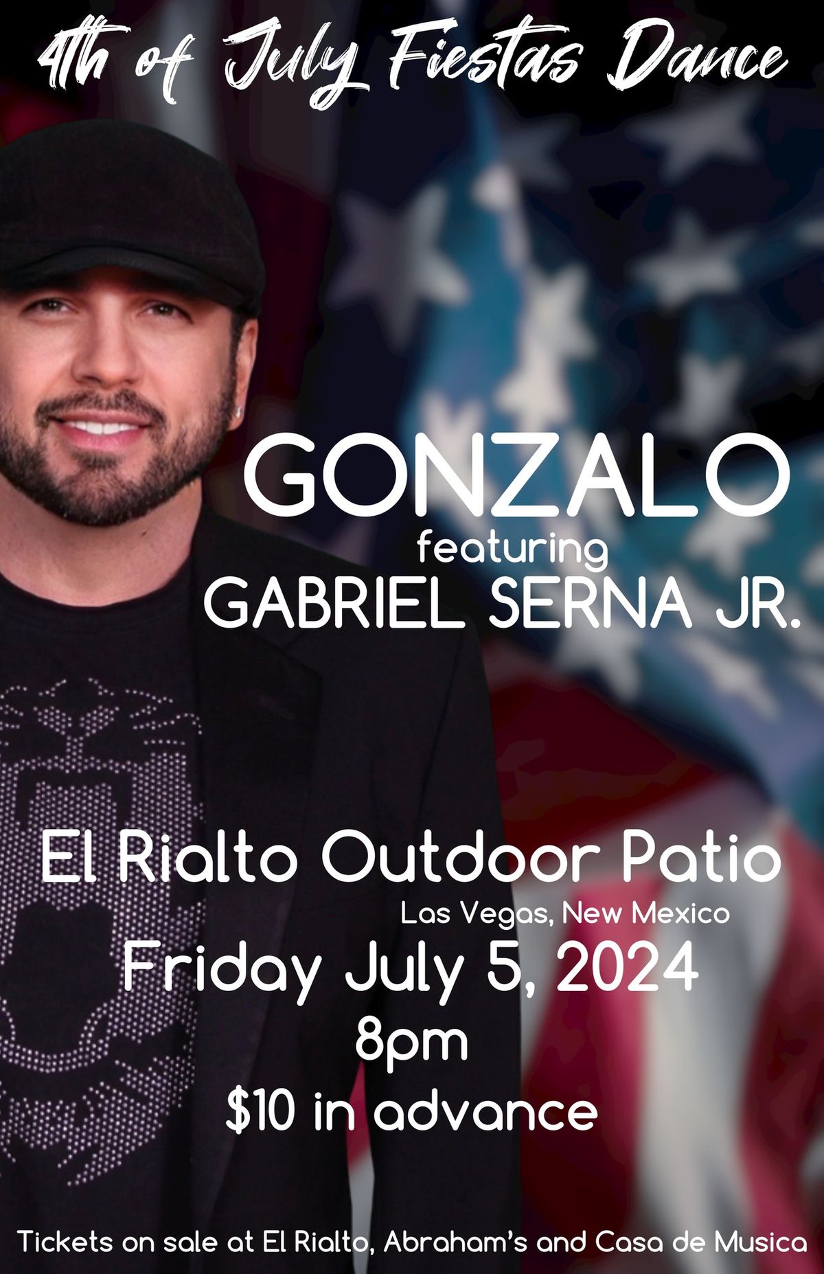 4th of July Fiestas with Gonzalo featuring Gabriel Serna Jr.