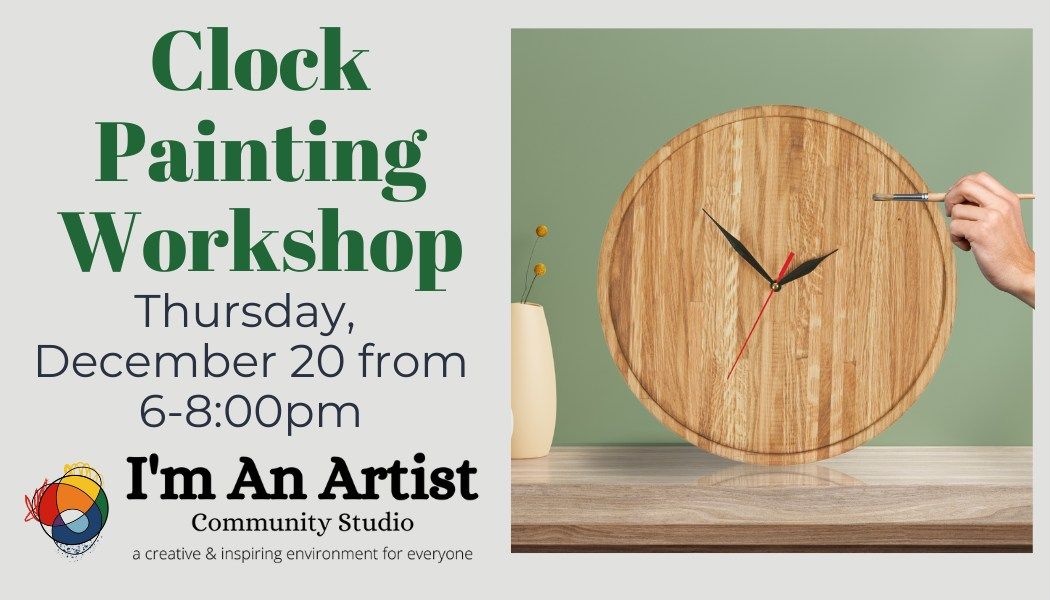 Lunch & Learn-Clock Painting Workshop