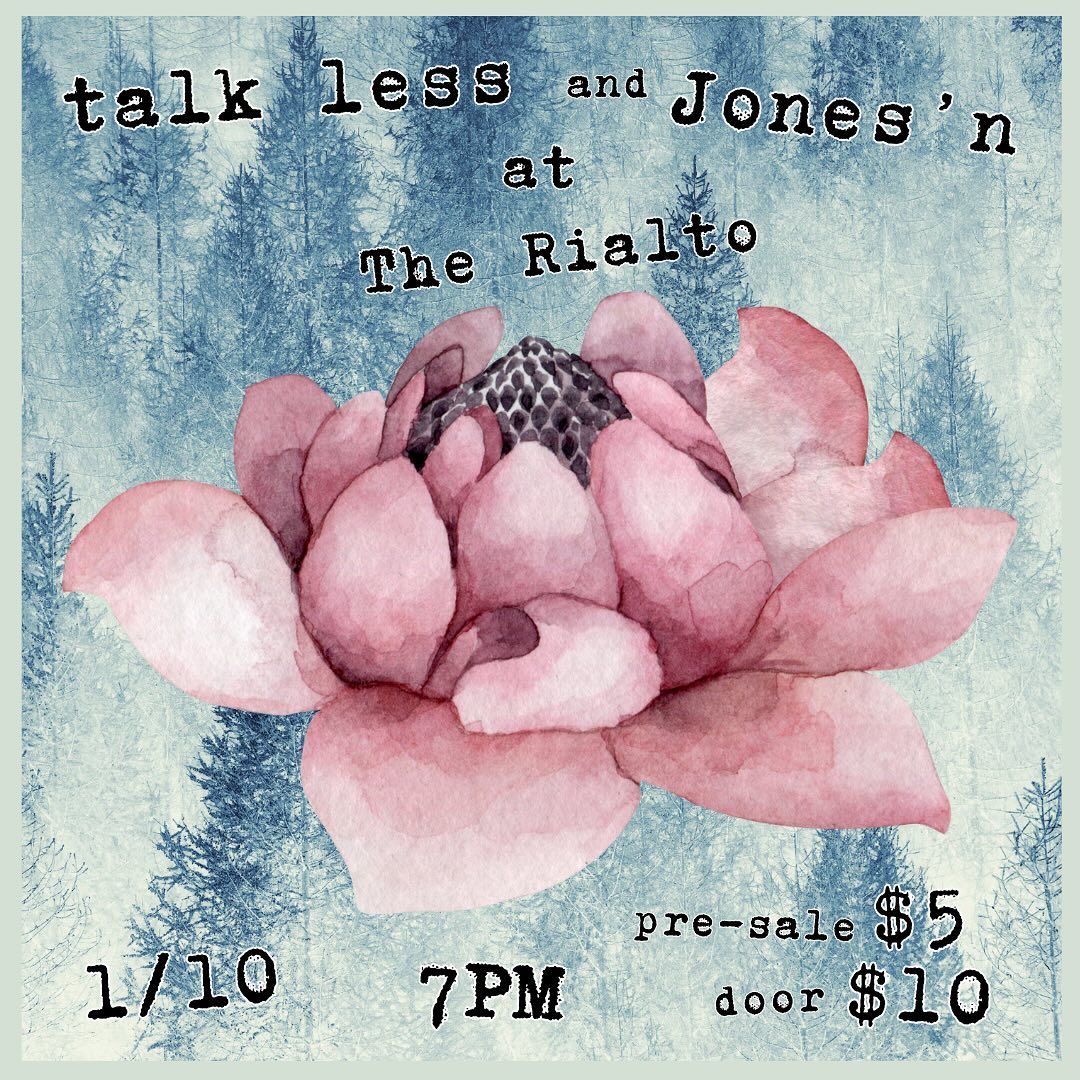 Jones'n \/ Talk Less