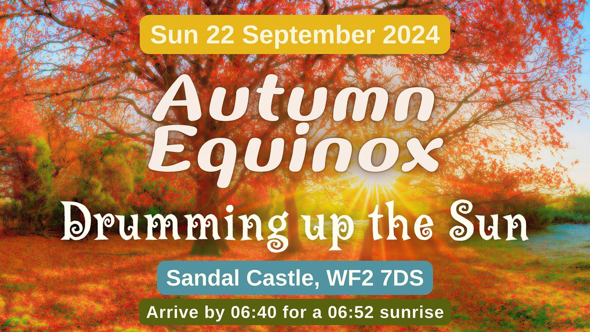 Drumming up the Autumn Equinox sun