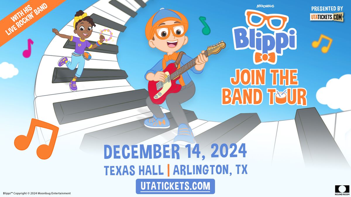 Blippi: Join the Band Tour in Arlington, Texas