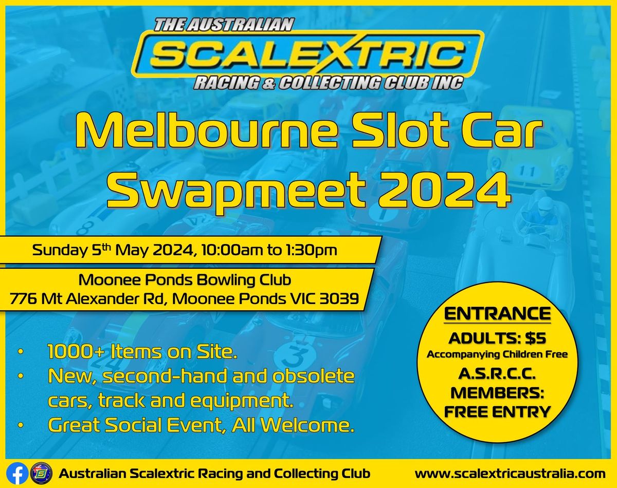 A.S.R.C.C. Melbourne Slot Car Swapmeet 2024