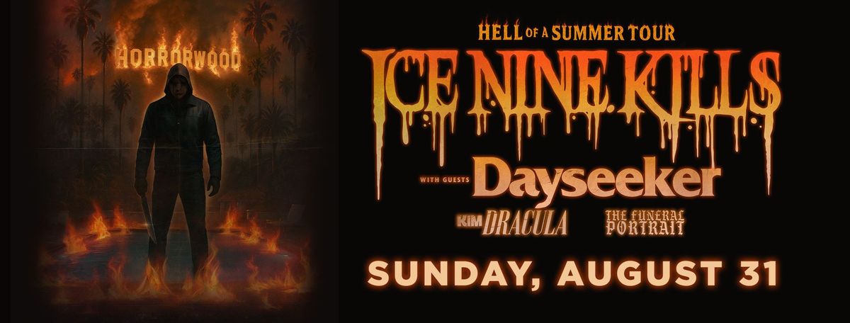Parking Ice Nine Kills with Dayseeker, Kim Dracula, and The Funeral Portrait
